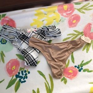 Victoria’s Secret panties bundle size S and M PINK